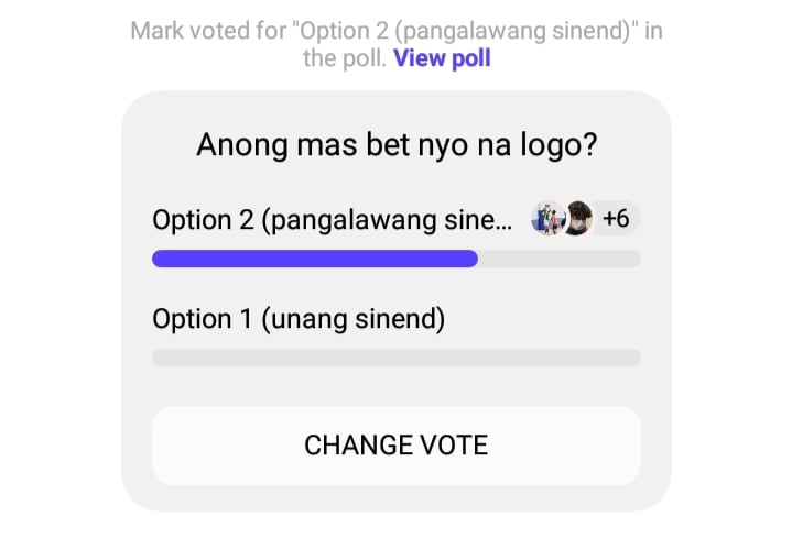 Business name poll