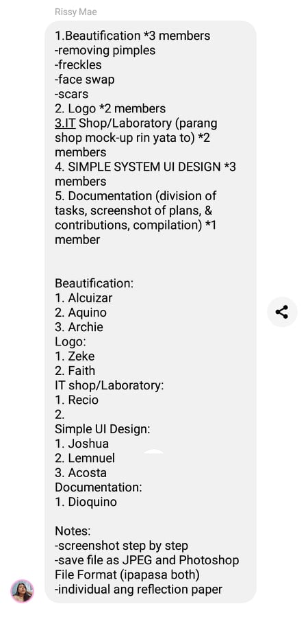 Tasks