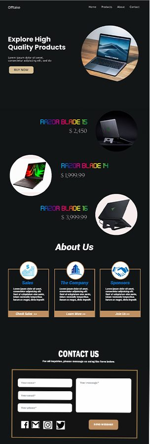 User interface